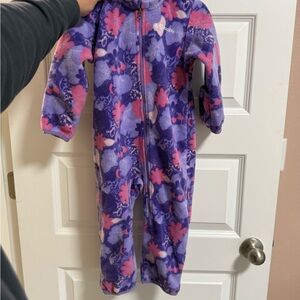Columbia Purple and Pink Kids One Piece